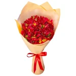 Букет из 9 красных альстромерий