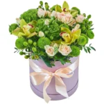 Цветы в коробке Запоминающийся день